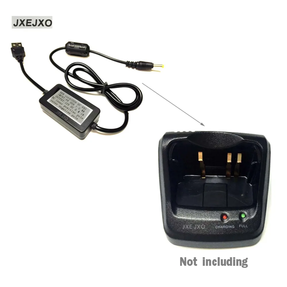 Зарядный usb кабель JXEJXO для YAESU настольное зарядное устройство с двухсторонней