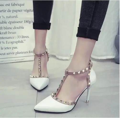 Новинка 2017 года женские туфли на высоком каблуке пикантные лодочки с острым