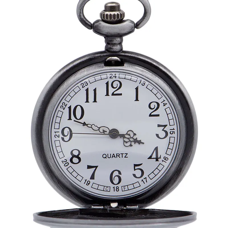 Уникальные серебряные популярные карманные часы для мужчин и мальчиков девочек