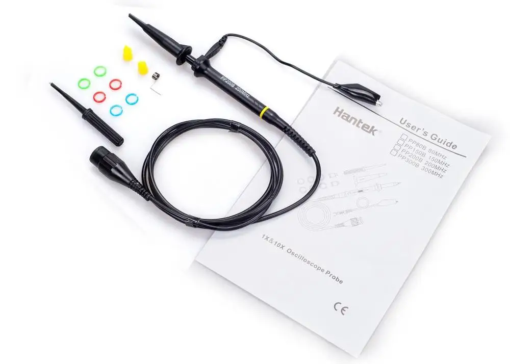 PP-200 200MHz Hantek Осциллограф зонд аксессуары 60MHz 80MHz 100MHz 200MHz 250MHz - Цвет: PP-200 200MHz
