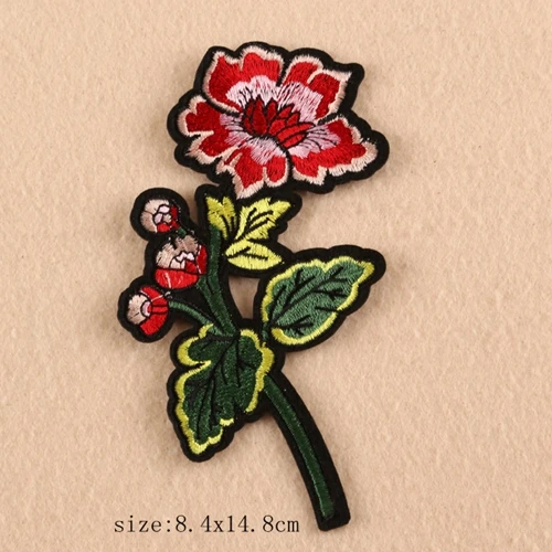 Аппликация для одежды с цветочными нашивками аппликация наклейка нашивка курток