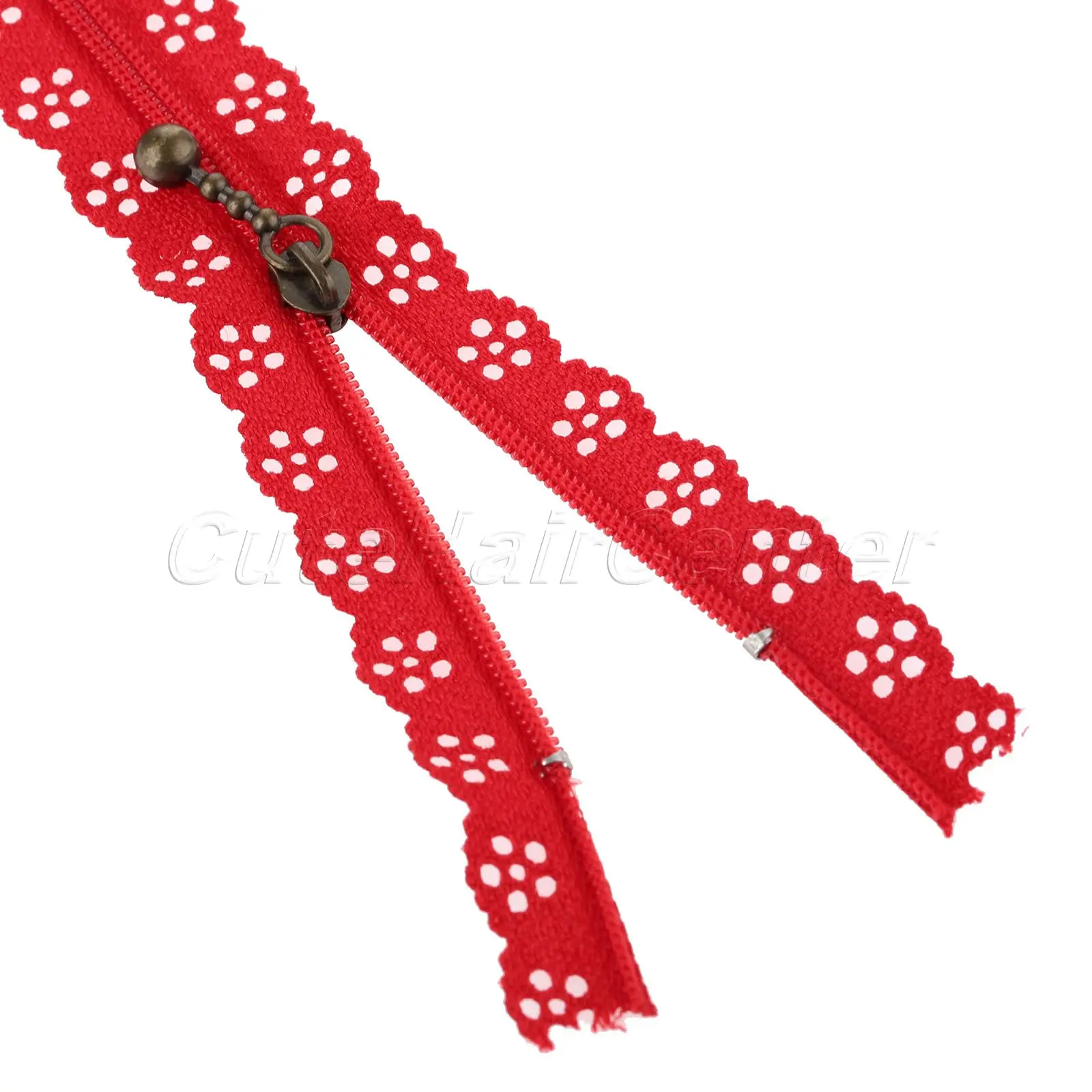 Original Hicello 10Pcs/bag Zipper DIY Nylon Coil Lace Zippers + Puller for Tailor Sewer Craft Bag Women's Fashion 20cm | Дом и сад