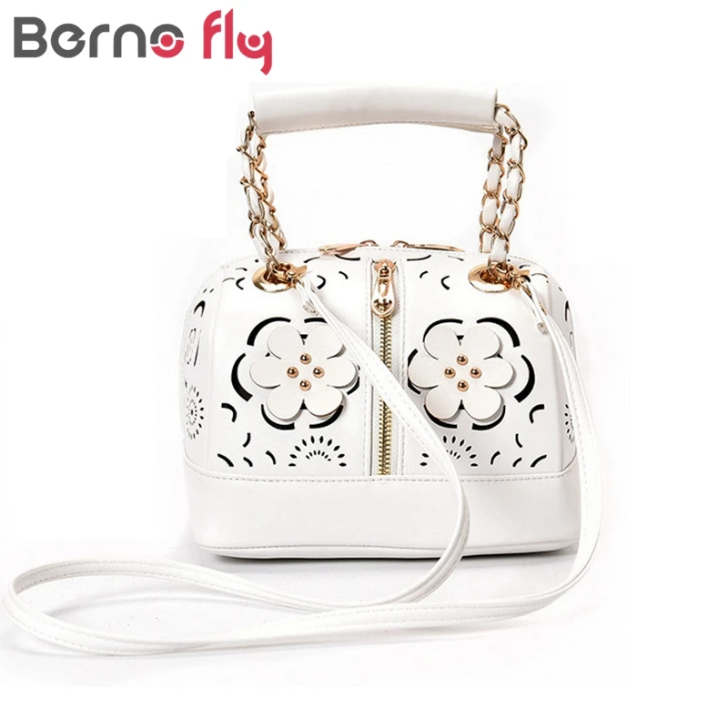 BERNO Fly модные женские сумки Роскошная Высококачественная кожаная полиуретановая