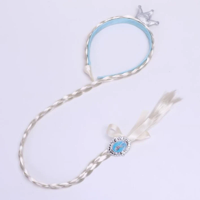 Disney Frozen Princess обруч головной убор для девочек повязка на голову плюшевая игрушка