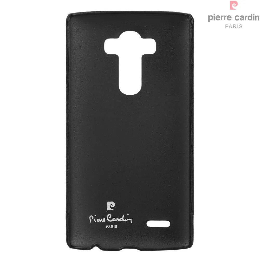 Pierre Cardin Роскошные Пояса из натуральной кожи телефон Обложка для Coque LG G4 случае