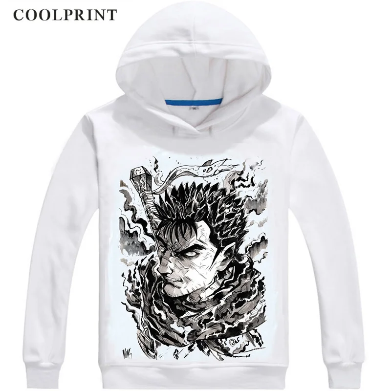 Необычные кэнтаро Миура мужские толстовки прототип кишки черным фехтовальщика