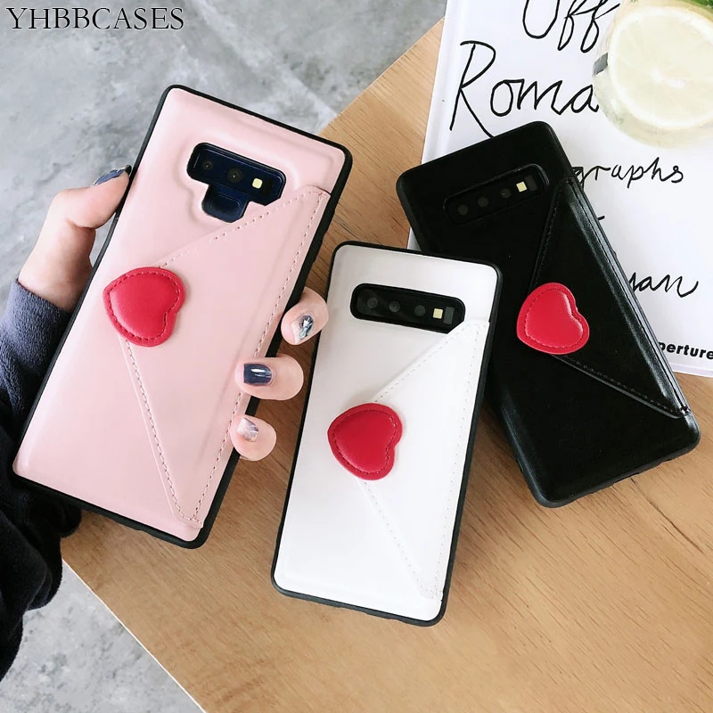 Модный кожаный чехол для телефона Samsung Galaxy S10Plus S10 чехлы с привлекательным красным