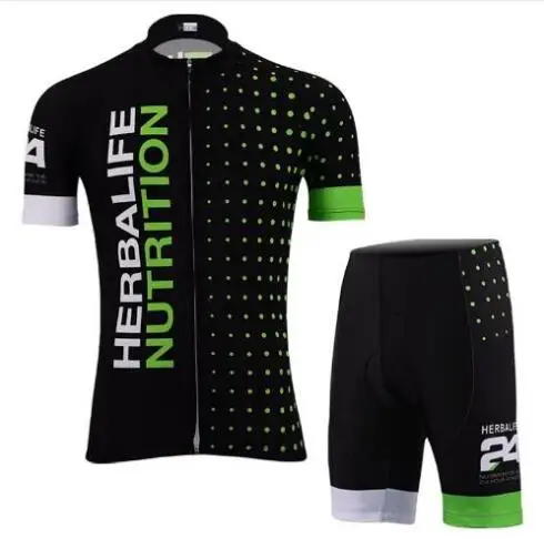 Новинка 2019 Мужская велосипедная команда Pro Велоспорт Herbalife Джерси дышащий