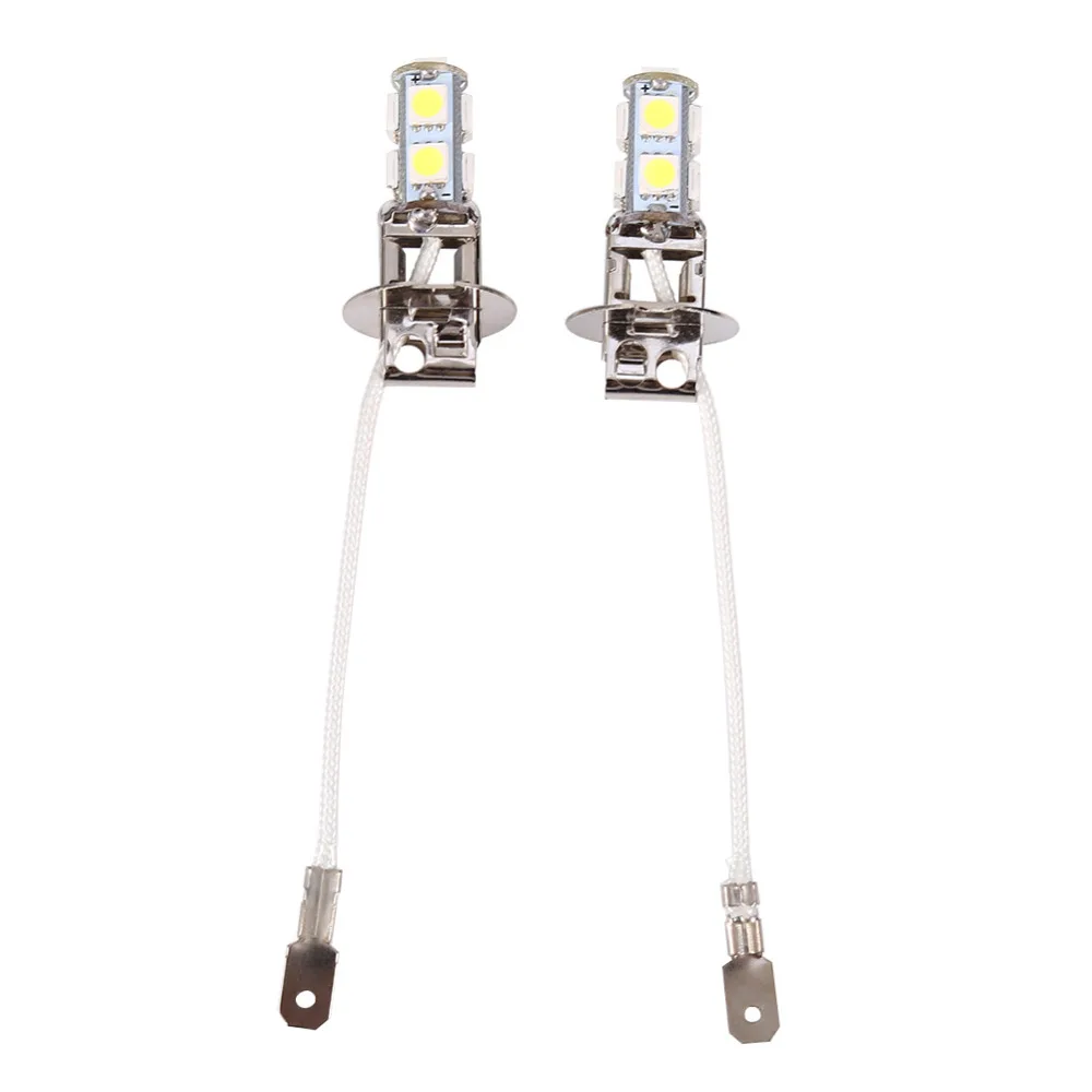 1 пара H3 5050 9 SMD СВЕТОДИОДНЫЙ Автомобильный противотуманный светильник DC12V