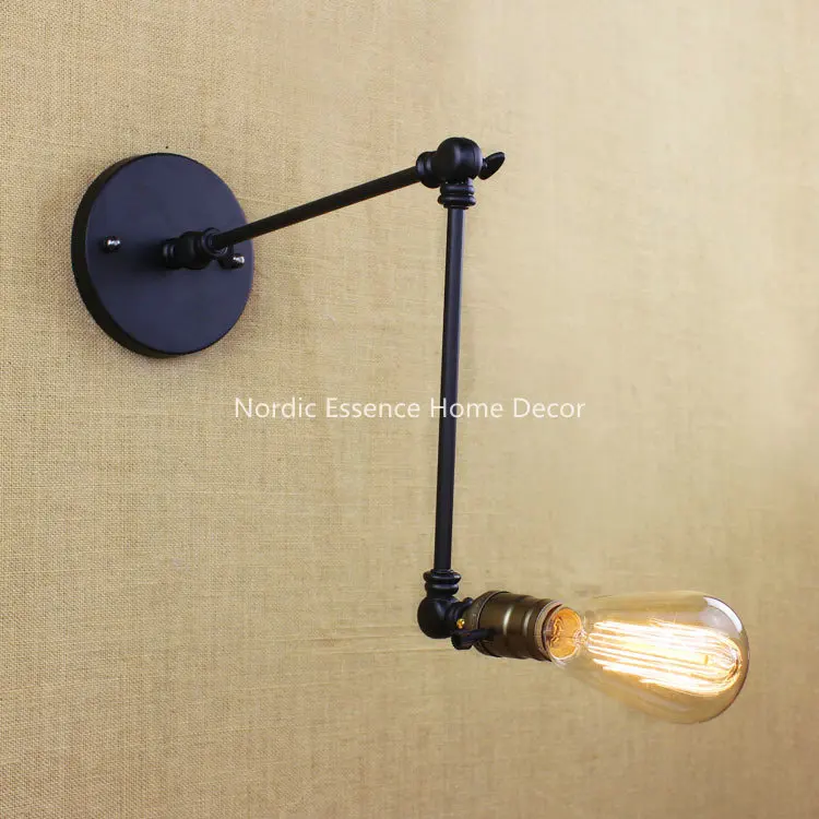 Лофт Промышленные стиль ретро античный кованого железа двойной Расширенный