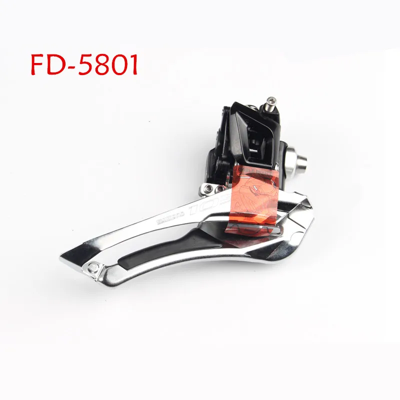 5801 Braze on Shimano 105 FD-R7000 5800 5801 передний переключатель 2x11 Скорость велосипед передний переключатель 5800 R7000 паять на 31,8 мм 34,9 мм стяжка - Цвет: 5801 Braze on