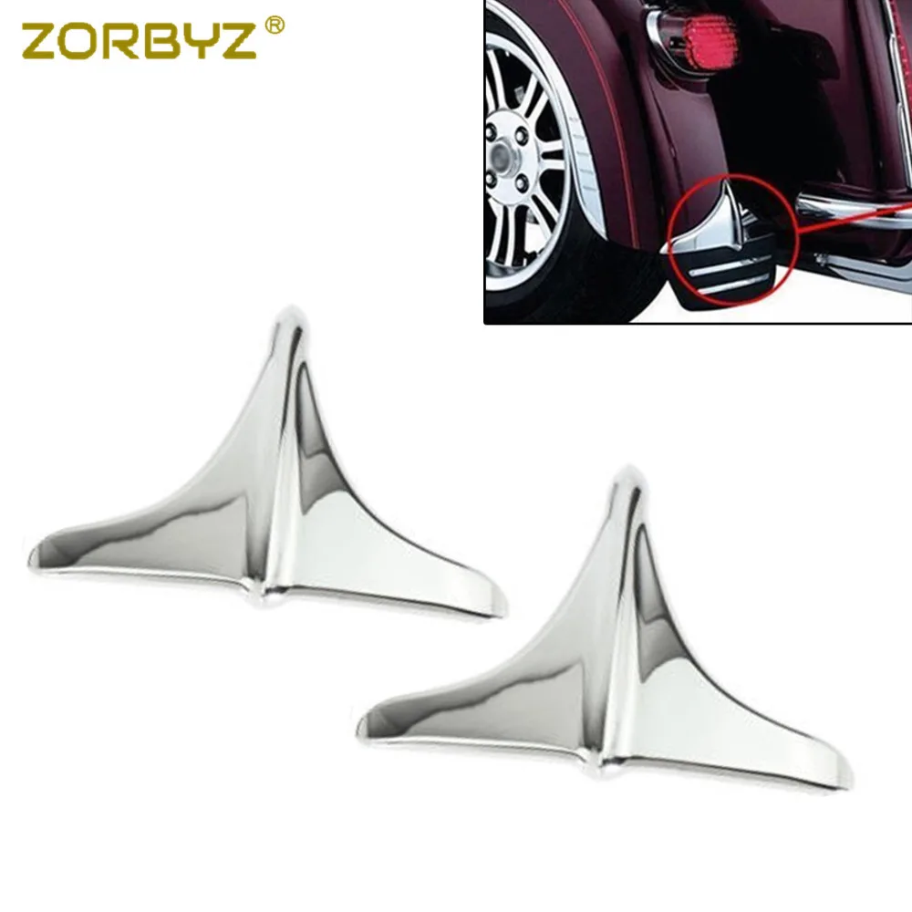 ZORBYZ мотоцикл хром заднее крыло наконечник Накладка для Harley Tri Glide Ultra 2009 2013 2014 2015 2016