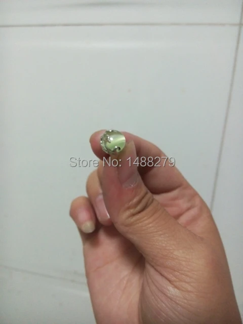 Женские винтажные серьги гвоздики с натуральным зеленым опалом в стиле ретро