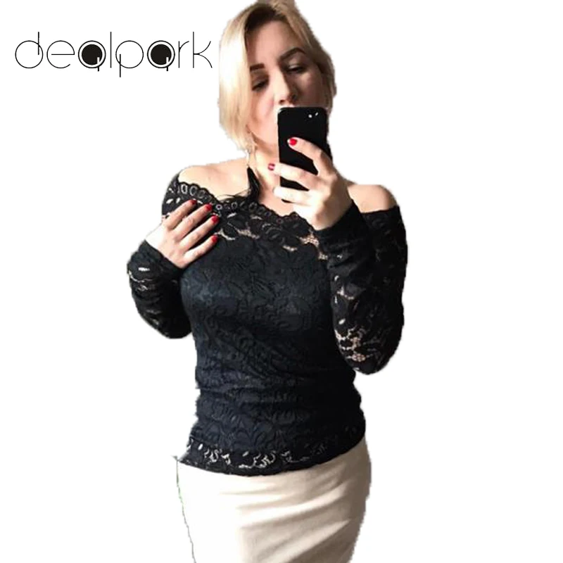 Женские топы и блузки 3XL 4XL 5XL размера плюс Туника женские кружевные рубашки