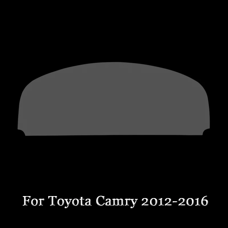 For Camry 12-16 Автомобильный Стайлинг приборной панели автомобиля краски защитная пленка наклейки светильник передачи автомобилей Аксессуары для Toyota Camry 2008 - Название цвета: For Camry 12-16