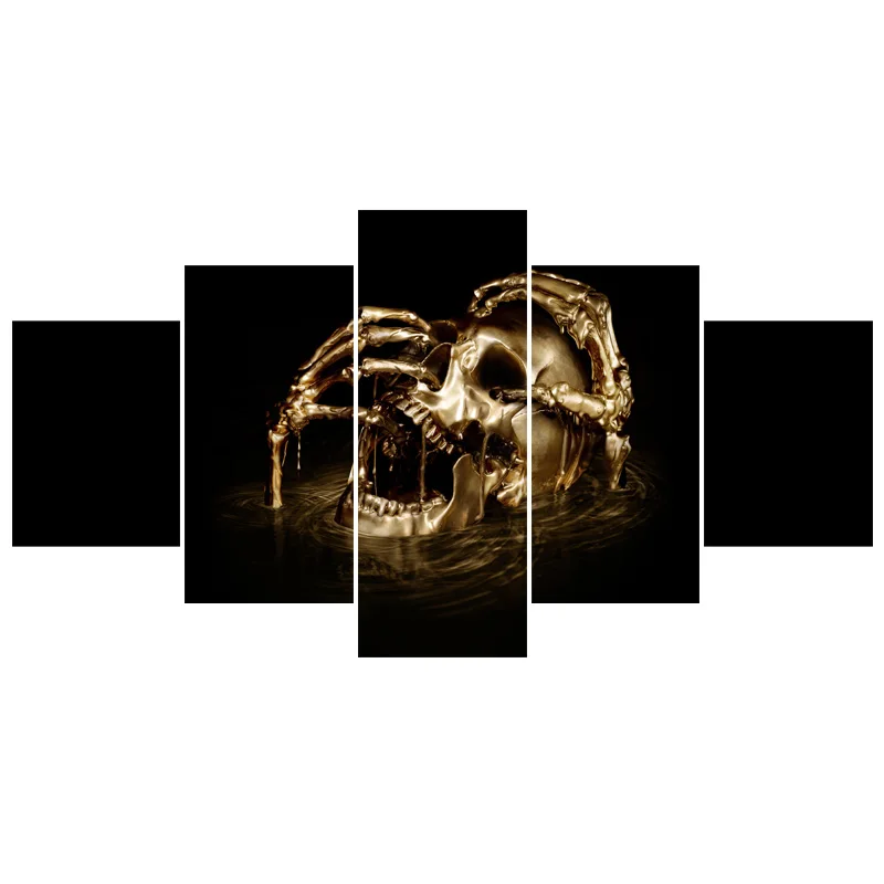 5 шт. новый дизайн настенные художественные фотографии домашний Декор череп
