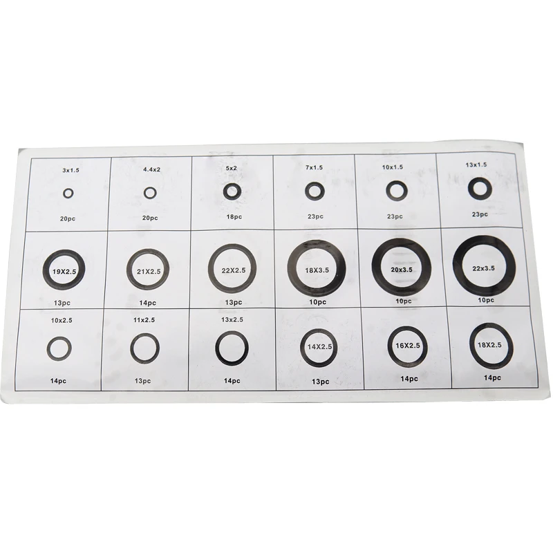 279 шт/корпус Уплотнительная резиновая прокладка Набор Черный уплотнительное