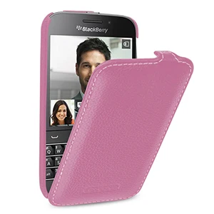 До Подпушка флип Телефонные Чехлы для мангала для blackberry классический Q20 случае Пояса из натуральной кожи Защитная сумка В виде ракушки для BB классический Q20 - Цвет: Розовый