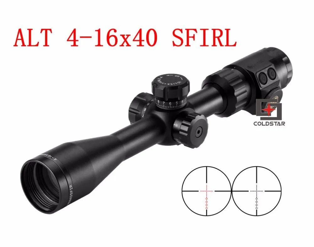 Тепловое оружие ALT 4-16X40 SFIRL красный освещенный точечный элемент оптический прицел тактический прицел Mira Telescopica для снайперского оружия