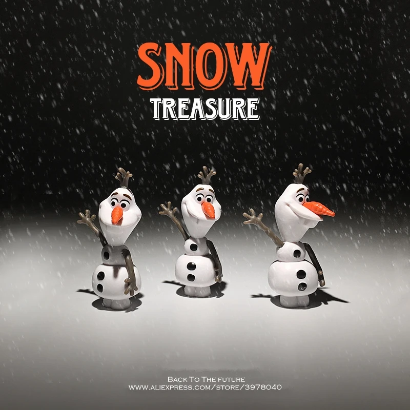 Экшн-фигурка Disney Frozen снеговик Олаф мини-фигурка осанки аниме декоративная