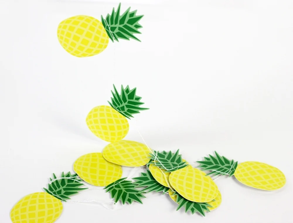 Haninging Hawaii Garland Tropical Party Decorations Pineapple Decor Fruit Summer Hawaiian | Дом и сад