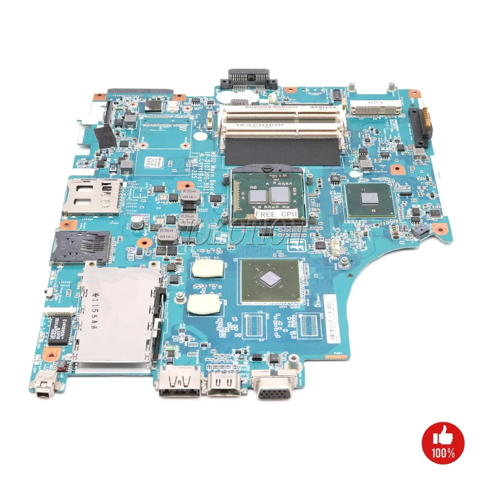 NOKOTION A1796397C M932 материнская плата для ноутбука sony VAIO VPCF1 VPCF MBX-235 1P-0107J00-8011 основная плата Процессор