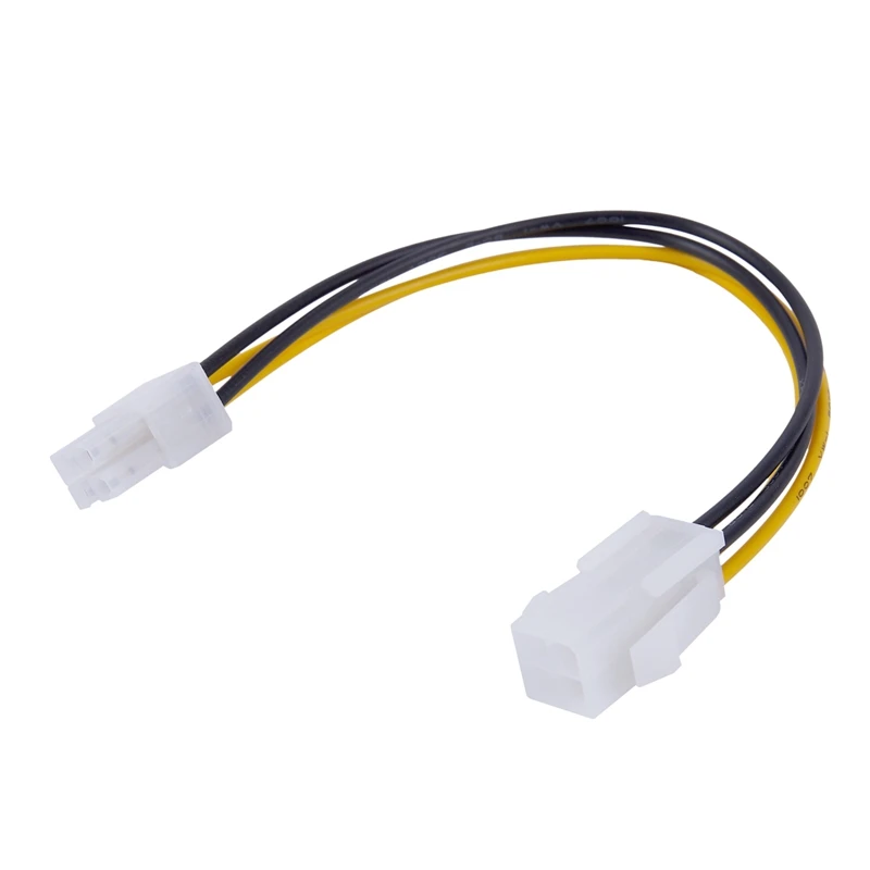20 см/8 дюймов 12 V 4 Pin типа папа для P4 женский источник питания ЦП кабель