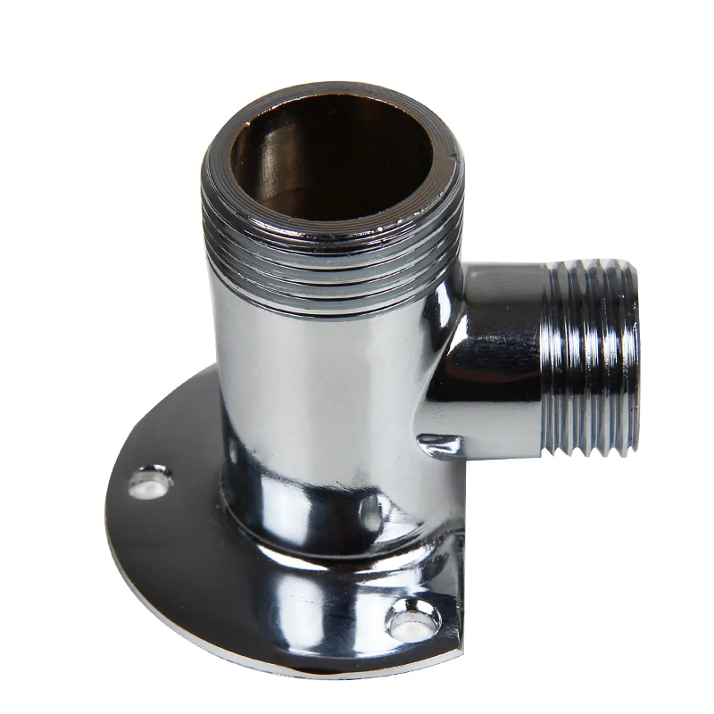 2 шт. хромированный латунный адаптер для душа с фиксированным сиденьем