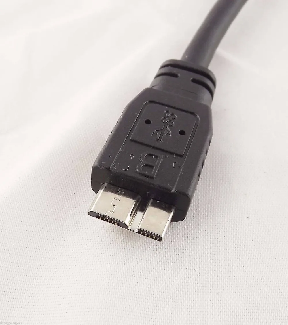 10 шт. Штекерный Кабель USB 3 0 A Micro B Y для внешнего жесткого диска Toshiba 50 см|micro b usb