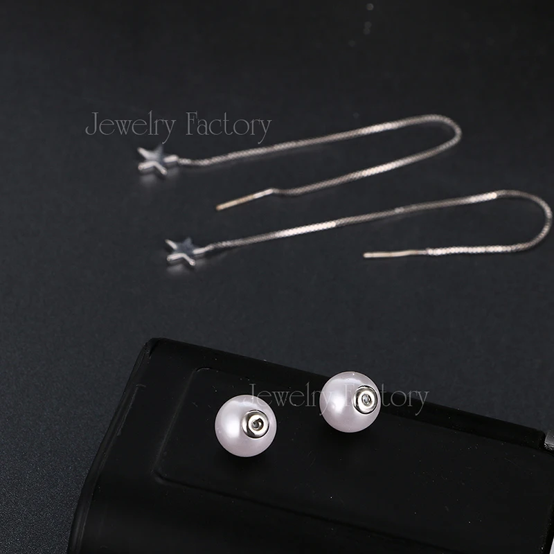 Женские серьги-кисточки с искусственным жемчугом кристаллами | Украшения и