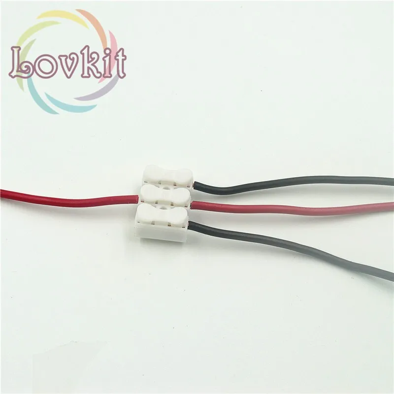 100X 3p пружинный соединительный провод без сварки шурупов Быстрый Соединительный