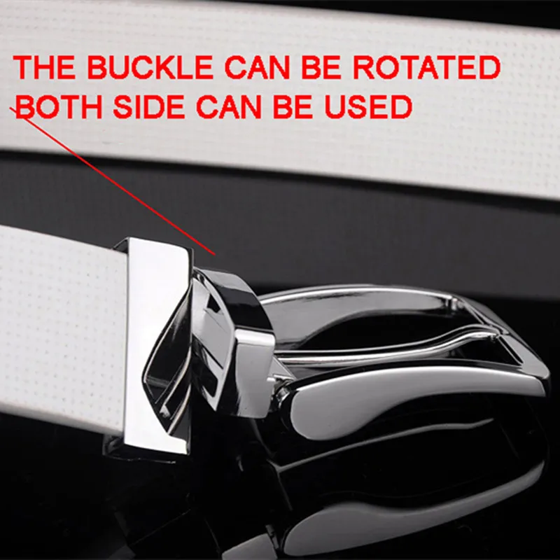 Мужской кожаный ремень с классической пряжкой дизайнерский роскошный брендовый