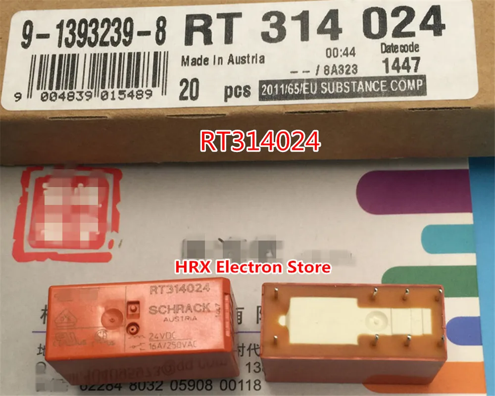 10 шт./лот реле RT314005 RT314012 RT314024 RT314730 16A 8PIN новый оригинальный|Реле| |