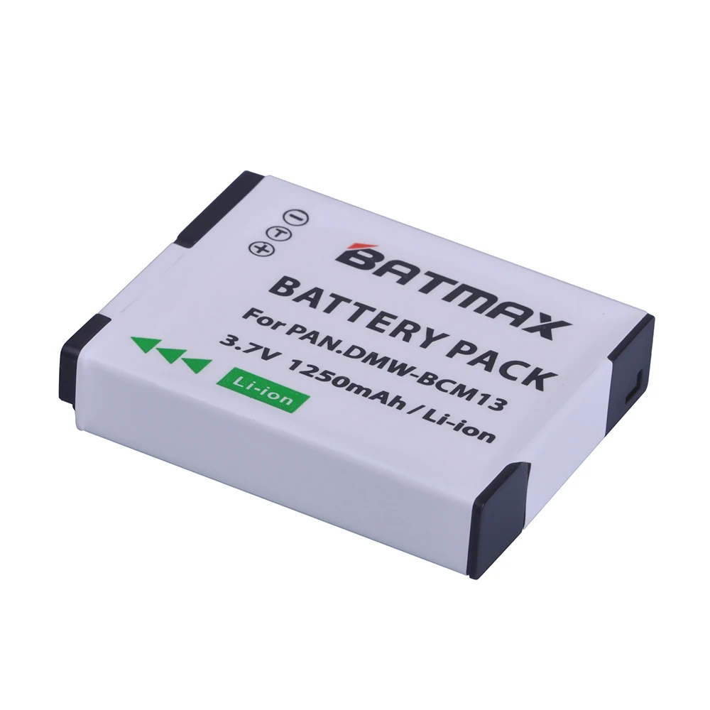 3x1250 мАч DMW-BCM13E BCM13 батареи для Panasonic Lumix ZS40 / TZ60 ZS45 TZ57 ZS50 TZ70 ZS27 TZ37 и TZ41 | Электроника