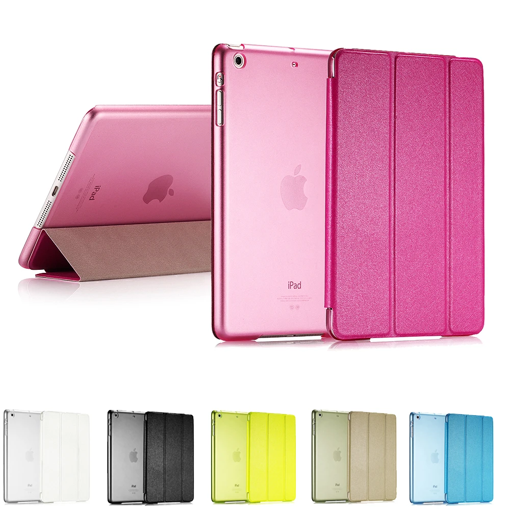 Чехол для iPad Мини 3 2 1 Дело ИСКУССТВЕННАЯ Кожа Силикона Trifold стенд Авто
