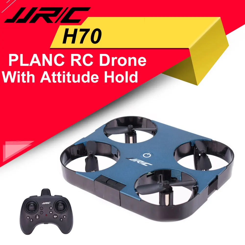 Оригинальный JJRC H70 4CH PLANC мини Дрон ультра тонкий интеллектуальный Квадрокоптер с