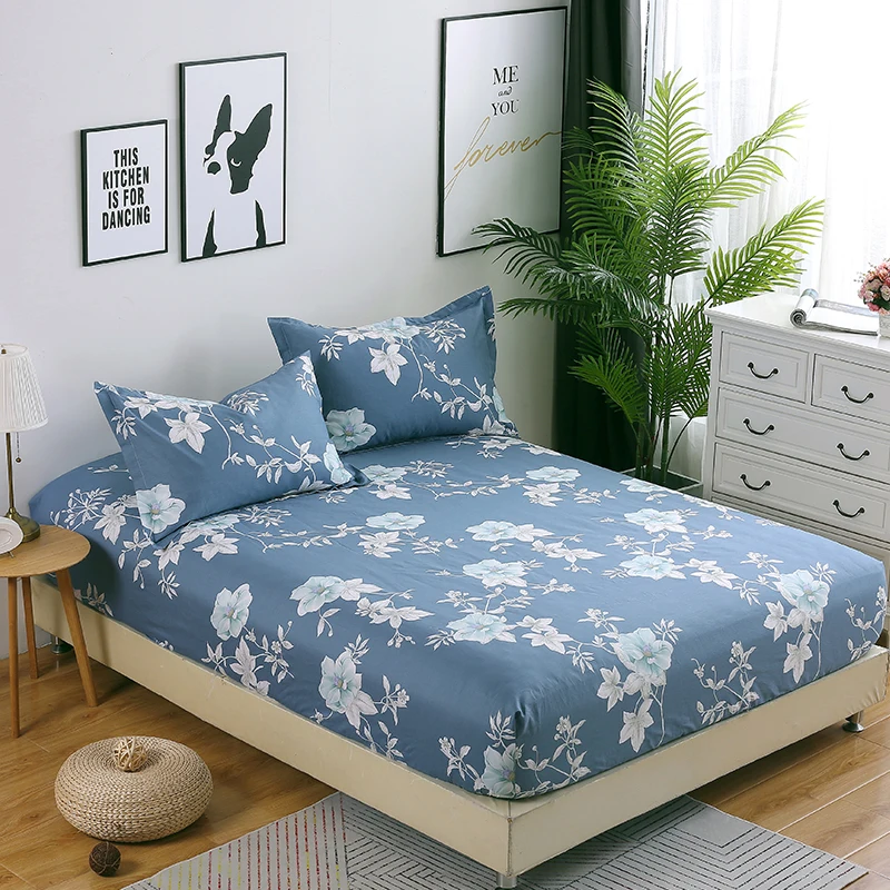 Современный простой синий плед полоса улыбка постельные принадлежности