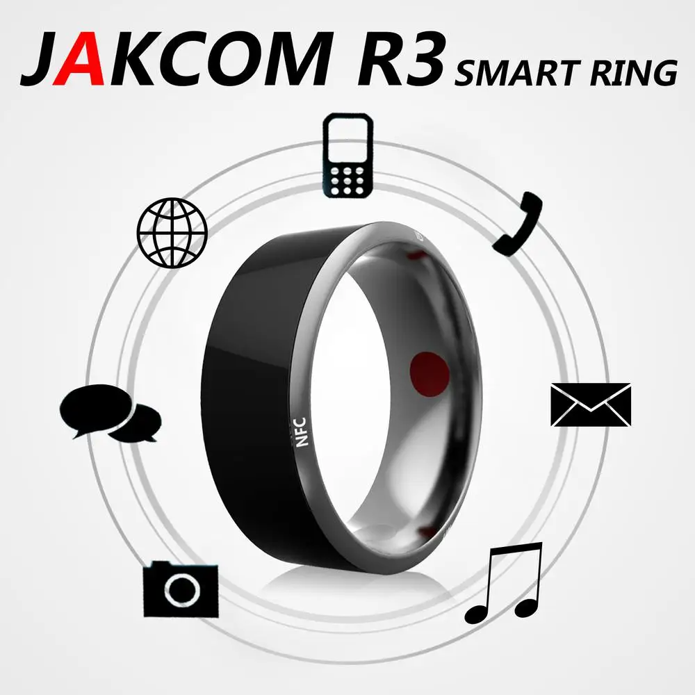 JAKCOM R3 смарт Кольцо Горячая Распродажа в карты контроля доступа как ключ жетон Дубликатор ключ rfid браслет