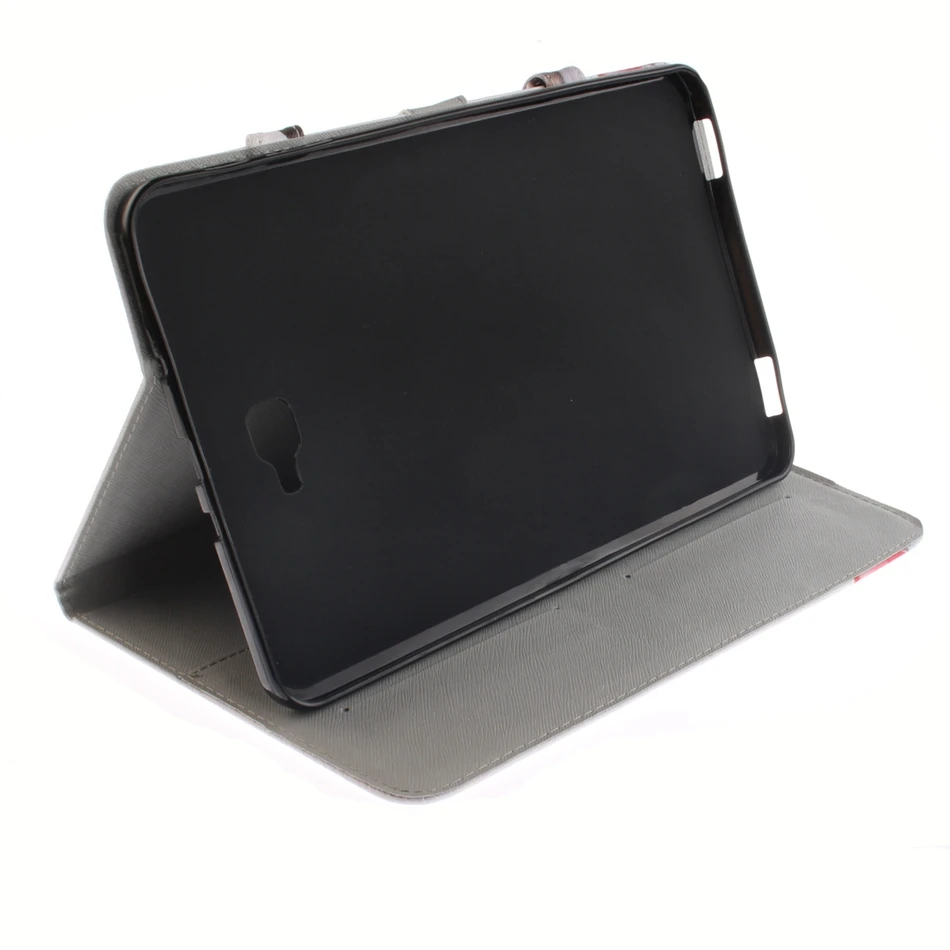 for Samsung Galaxy Tab A 10.1&quot Skin PU Leather Flip Shell A6 2016 T580 T585 Tablet Case Cover Stand coque | Компьютеры и офис