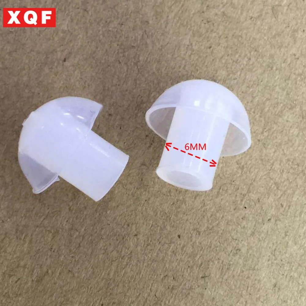 XQF 50 шт. Сменные силиконовые наушники-вкладыши для baofeng двухсторонние радио