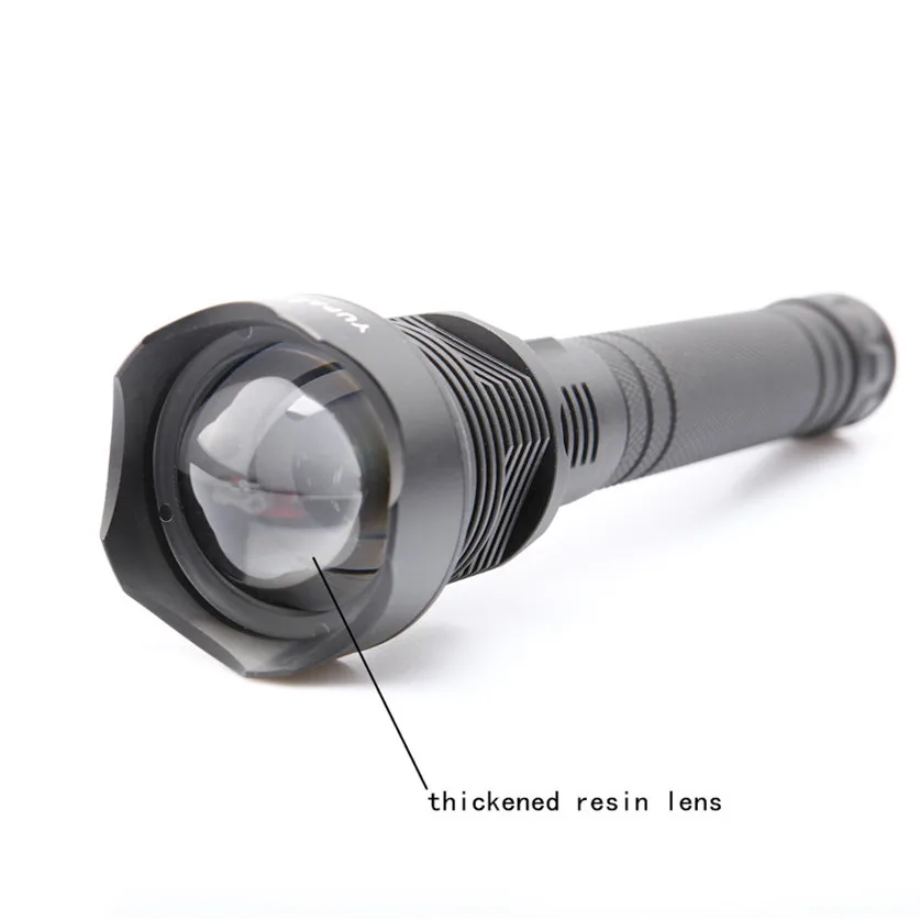 Фонарик YUPARD zoom с usb-зарядкой новый мощный светодиодный фонарик 18650 или 26650 XLamp xhp70