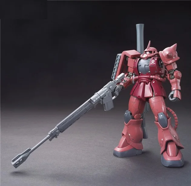 Gundam HG 1/144 модель MS-06S ZAKU 2 княгини зеон чар AZNABLE мобильный костюм происхождения GTO детские игрушки BANDAI