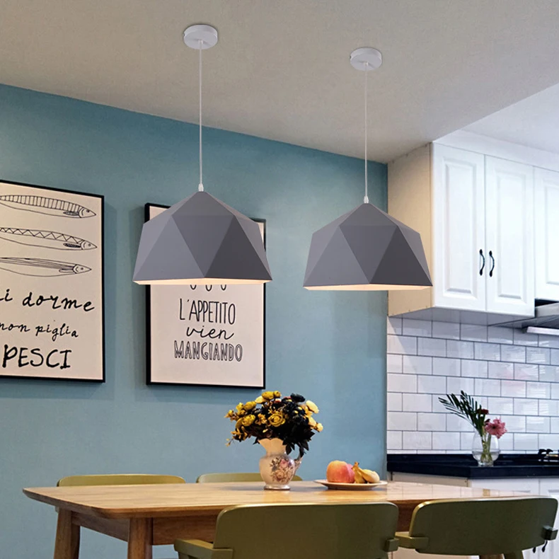 Modern LED Loft Industrial Pendant Light for Restaurant/Cafe/Bar/Home Fashion Metal hanging lamp E27 Bulbs AC110-240V | Лампы и