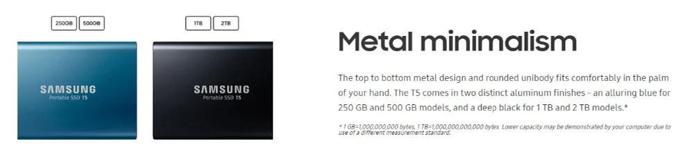 Samsung T5 внешний Ssd Usb3.1 Gen2(10 Гбит/с) 250 ГБ 500 Гб жесткий диск внешний твердотельный Hdd диски для ноутбука планшета