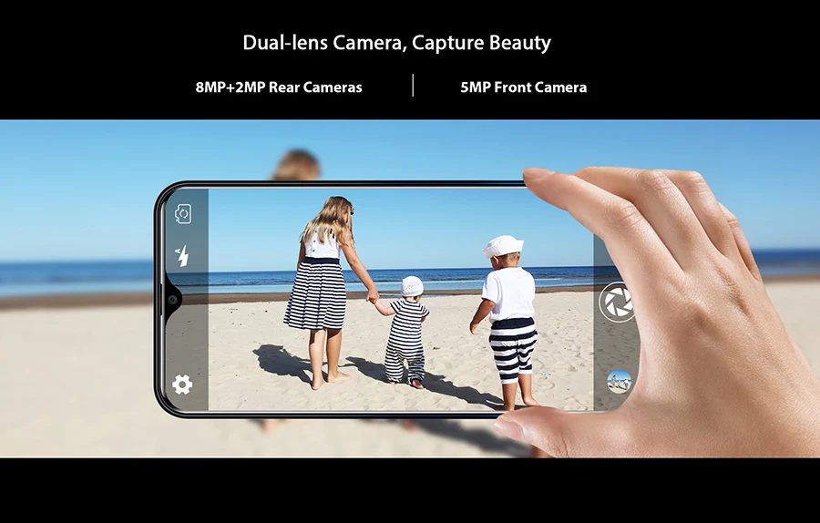 Мобильный телефон OUKITEL C15 Pro+ 6,088 ''19:9 Android 9,0 Pie 3 ГБ 32 ГБ MT6761 с каплями отпечатков пальцев для распознавания лица 5G WiFi 4G