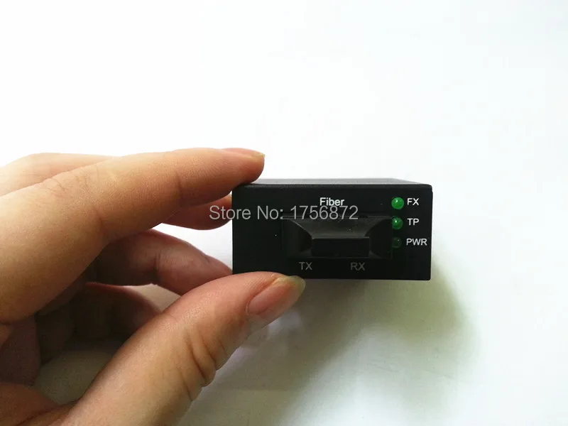 Мини-мегабит с одним режимом медиаконвертер оптический приемопередатчик RJ-45 1 SC