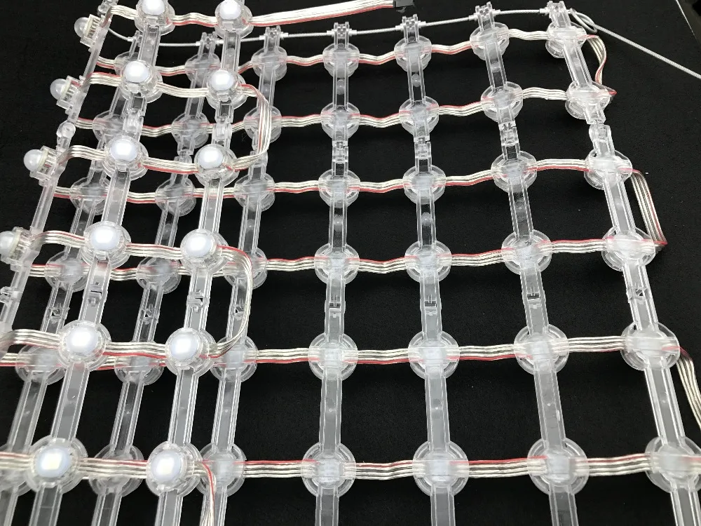 Диодная светодиодная матрица пикселей диаметром 55 мм диаметр 12 в пост. Тока 20