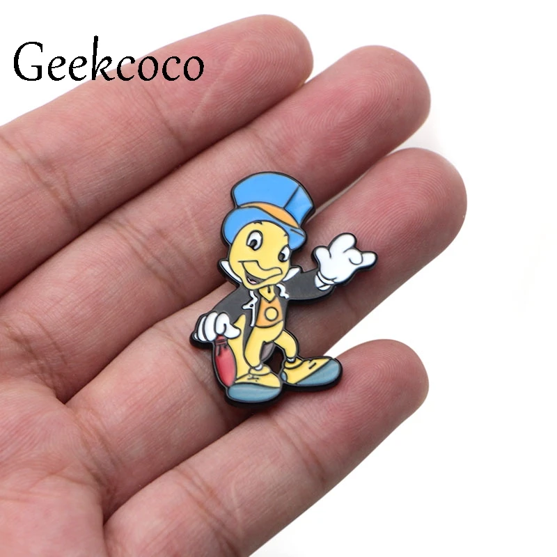 

Zinc Alloy tie cartoon Funny Pins backpack clothes brooches for men women hat decoration badges medals J0067