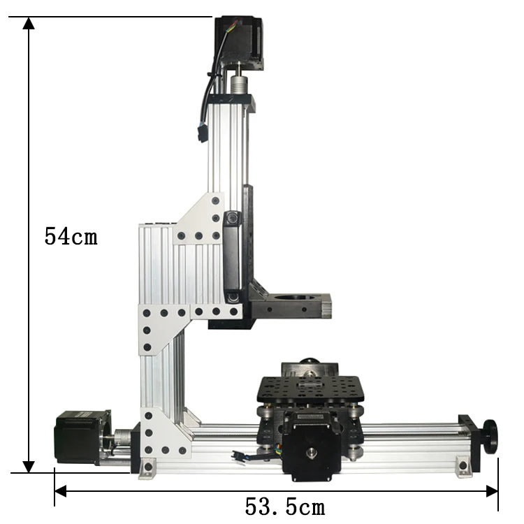 Не в сборке! Открытая Минимальная фотография 3 осевая Настольная мини фреза с