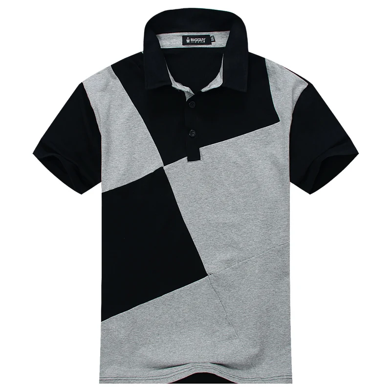 Большой size8xl Мужские Поло рубашка Лидер продаж Мода Для мужчин Лето 2017 г. короткий